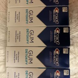 5/$14 Crest Gum Detoxify 