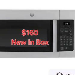 New OVER THE RANGE MICROWAVE