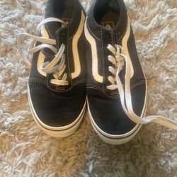 Black Van Converse Size Youth 6 