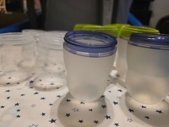 6 infant silicon bottles and more