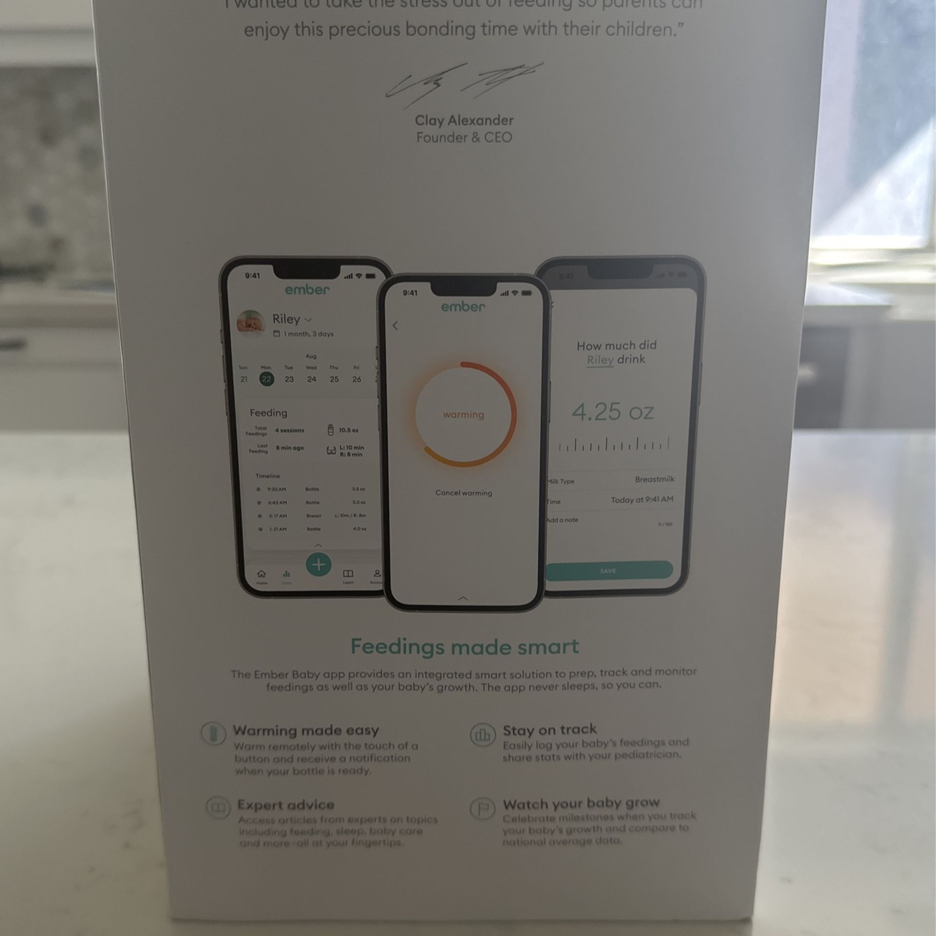 Self Warming Bottle System Baby & Kids