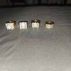 Gold Rings Stainless 