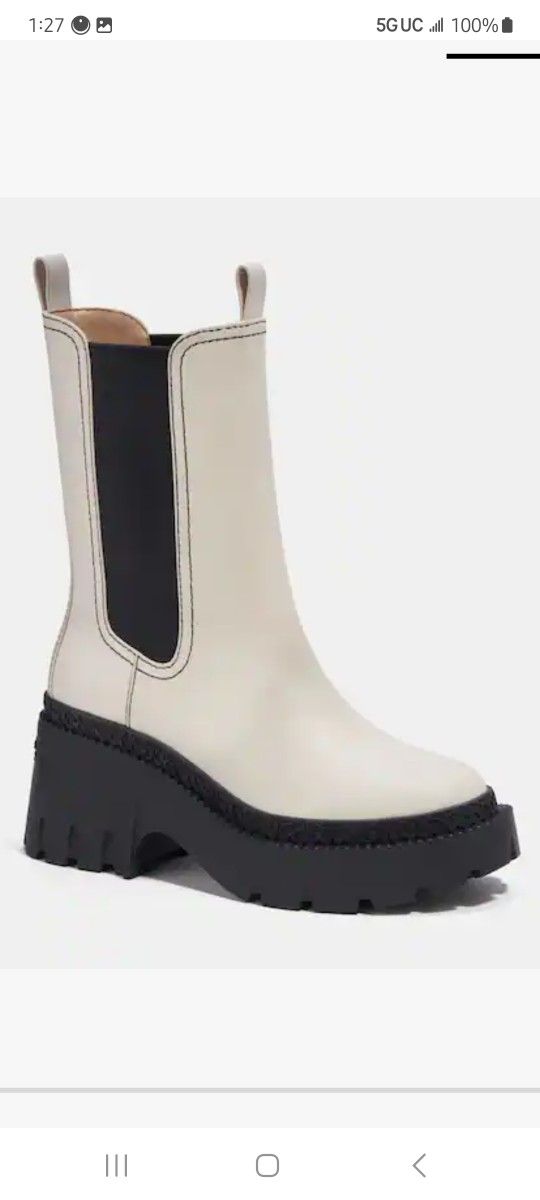 Coach Alexa Bootie size 9 NIB