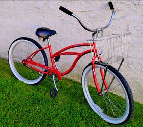 Classic Firmstrong 26" Beach Cruiser bike bicicleta basket