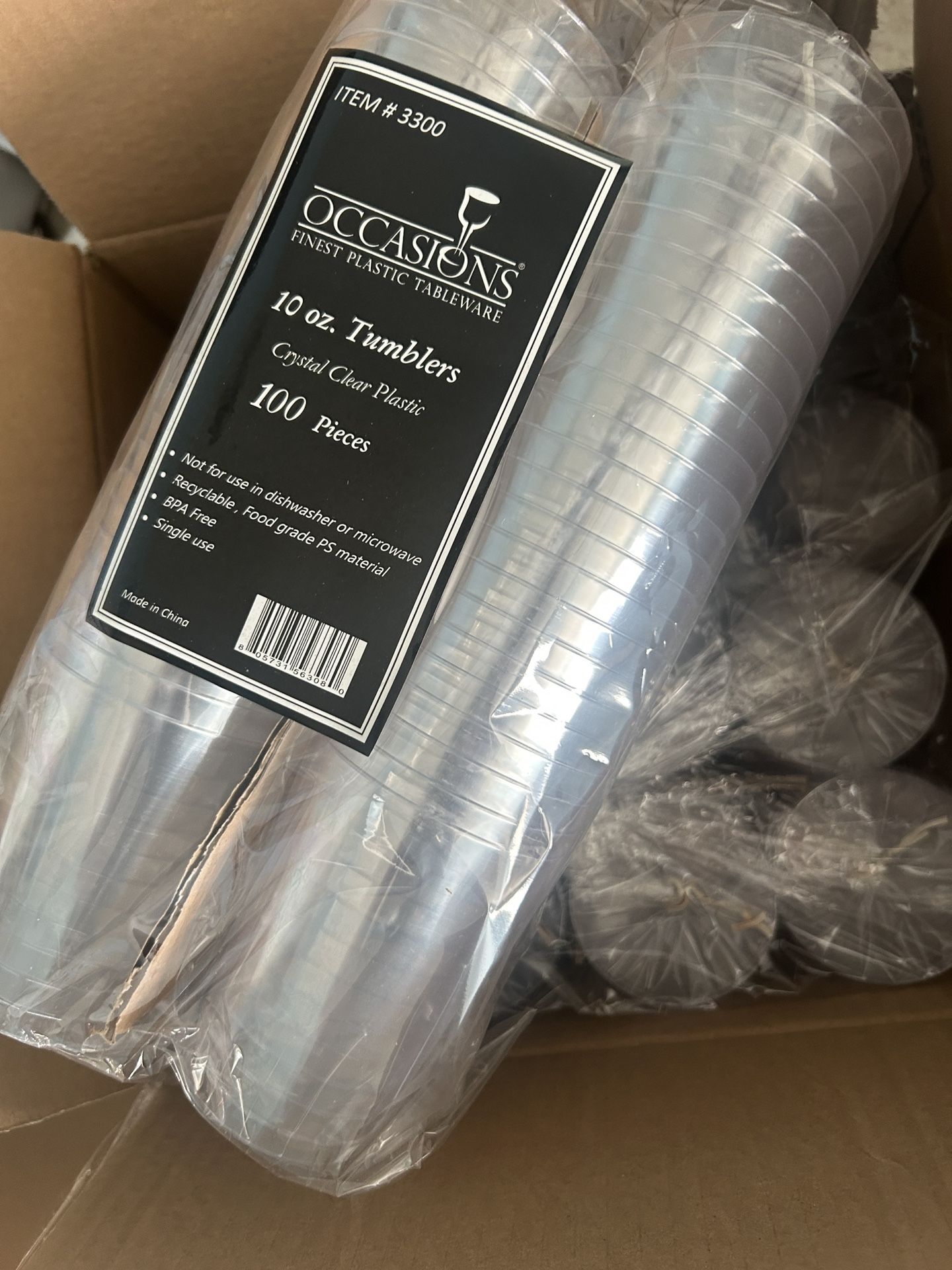 400 New 10oz Tumblers $60