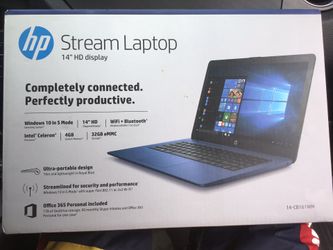 Hp laptop brand new