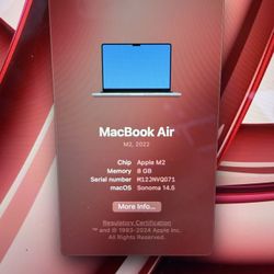 Macbook Pro 2022 With M2