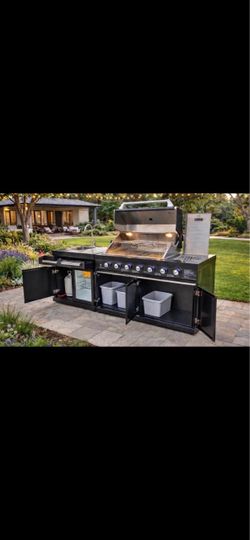 BBQ Kitchen Island