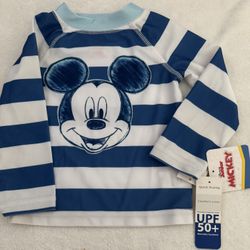 Mickey Mouse Swim Top 