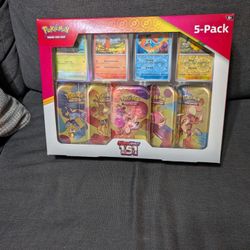 151 Mini Tins 5 Pack