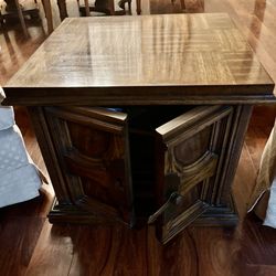 1970’s Wood Side Table