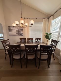 8 seater Dining  table and chairs
