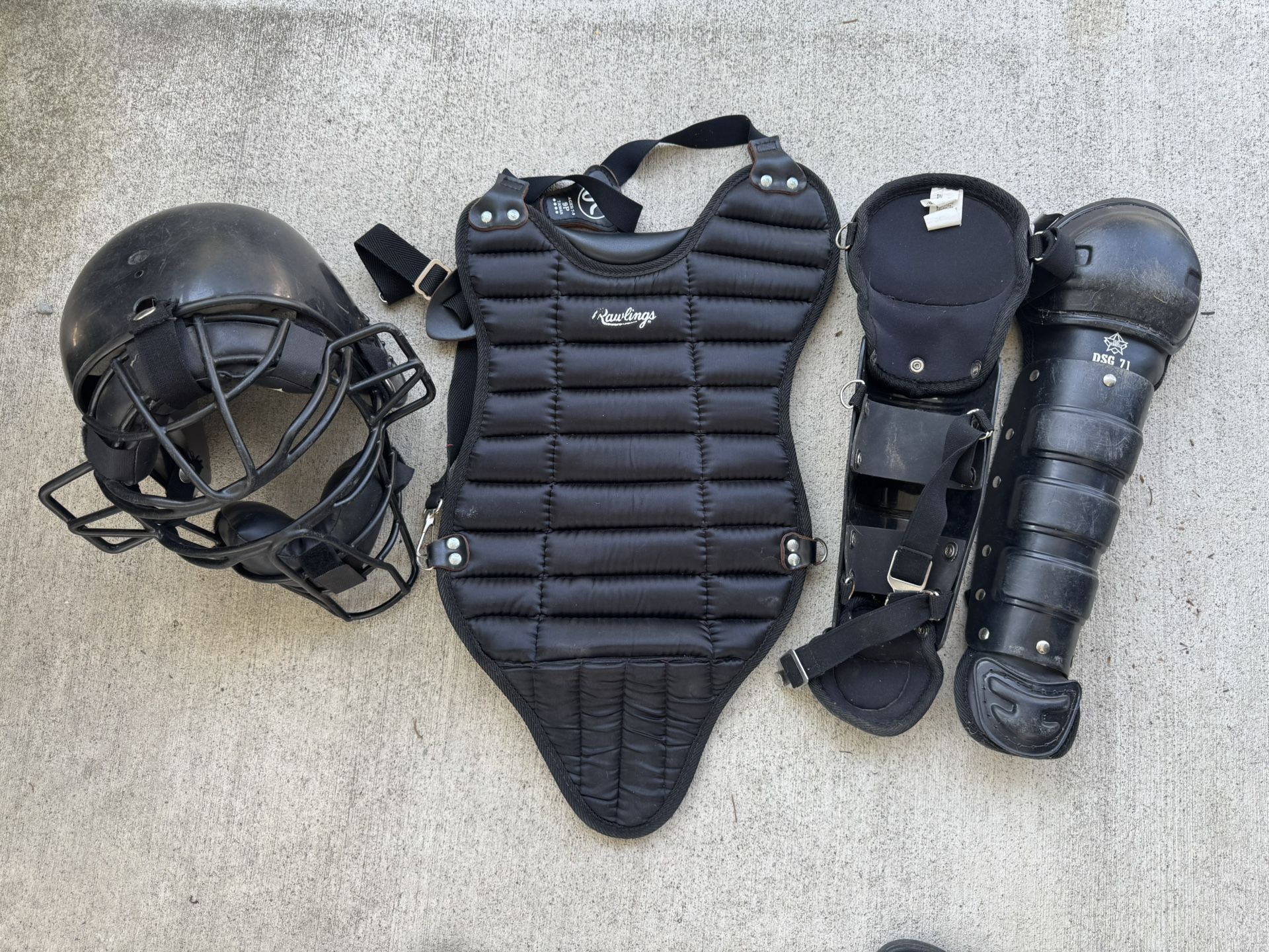 Youth Softball Catcher Gear