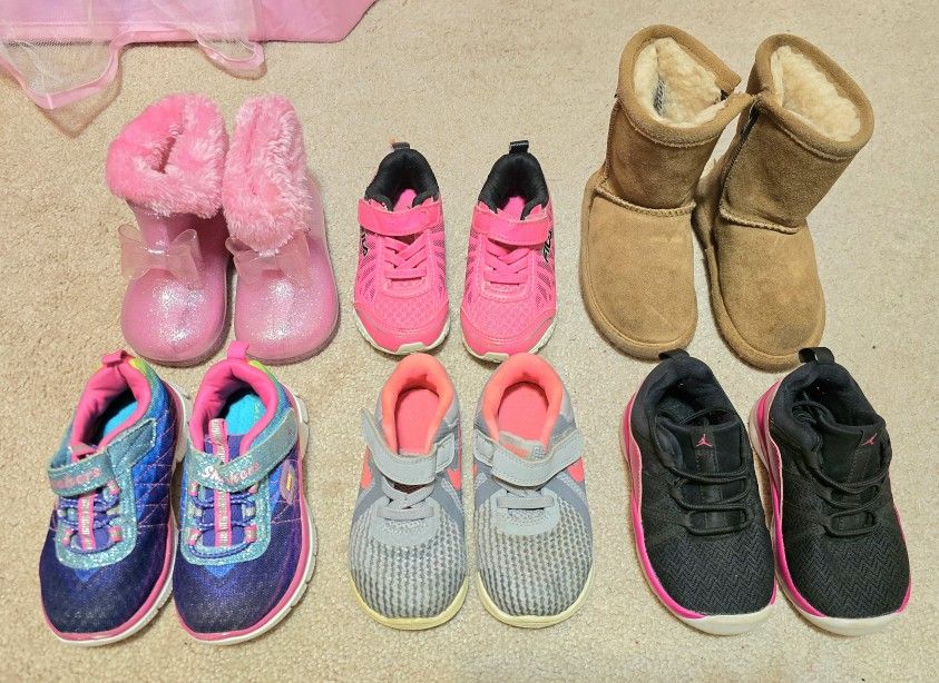 Little Girls Shoes Size 6c/7c