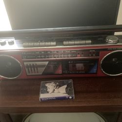 Retro 1985 Panasonic Radio/tape player/recorder