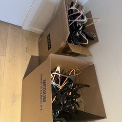 Misc. Plastic Hangers. 