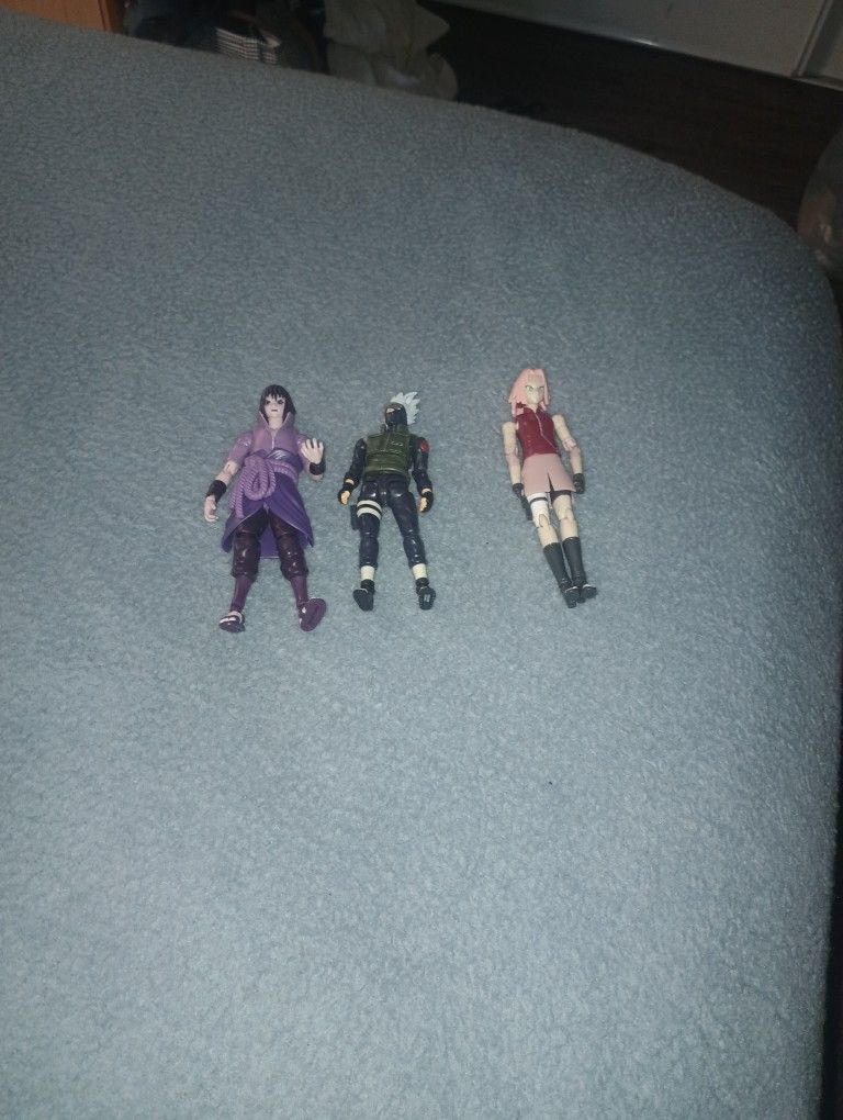 Naruto Action Figure Lot