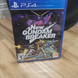 PS4 GUNDAM BREAKERS BRAND NEW FACTORY SEALED 