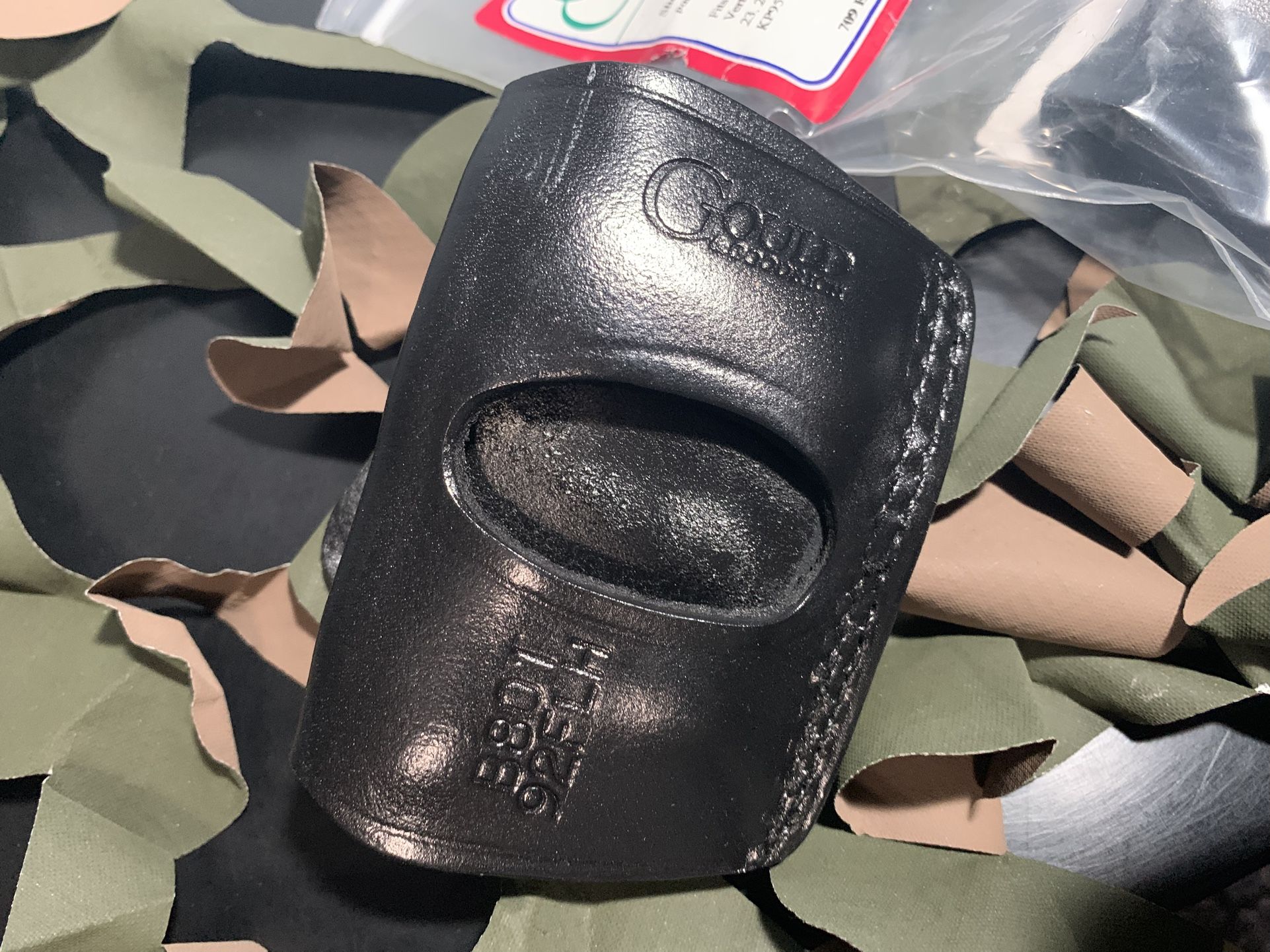 Gould & Goodrich Yaqui slide Leather Holster For Left Hand