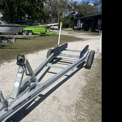 Aluminum boat or PWC trailer