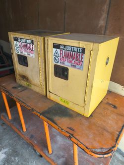 Flammable Cabinet $125 each