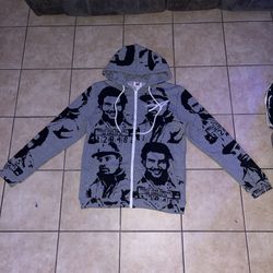 new with tags authentic dark grey asaali og cartel hoodie