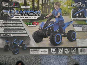Action Wheels Phantom 12V Ride-On ATV