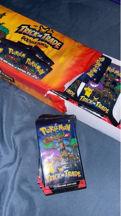 20 new sealed packs of Pokémon TCG Trick or Trade BOOster Bundle