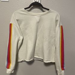 Marine Layer ML x LF Summit Sweatshirt in Cream