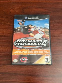 GameCube Tony Hawk pro skater 4