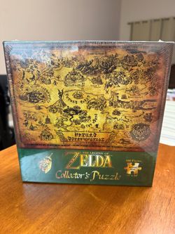 The Legend of Zelda Collector's Jigsaw Puzzle Sealed New 550 Piece USAopoly NEW