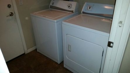 Amana washer & dryer
