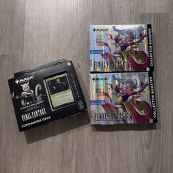 Final Fantasy Magic the Gathering Commander Deck / Collector Booster