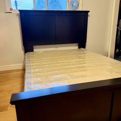 Ashley Furniture Queen Bed Frame & Box Spring