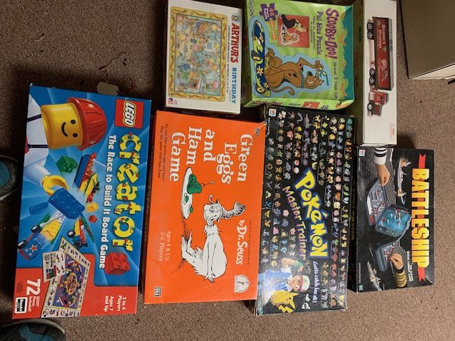 Board Games (including Pokémon Master Trainer)