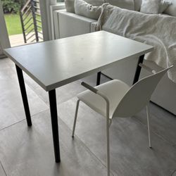 White Desk With White Chair, Great Condition