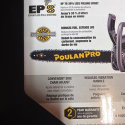 New Poulan Pro 18 Chain Saw for Sale in Vlg Wellingtn FL OfferUp