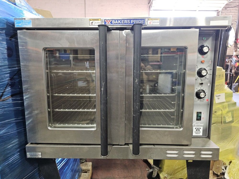 Commercial Convection Oven in Stainless Steel On Wheels 