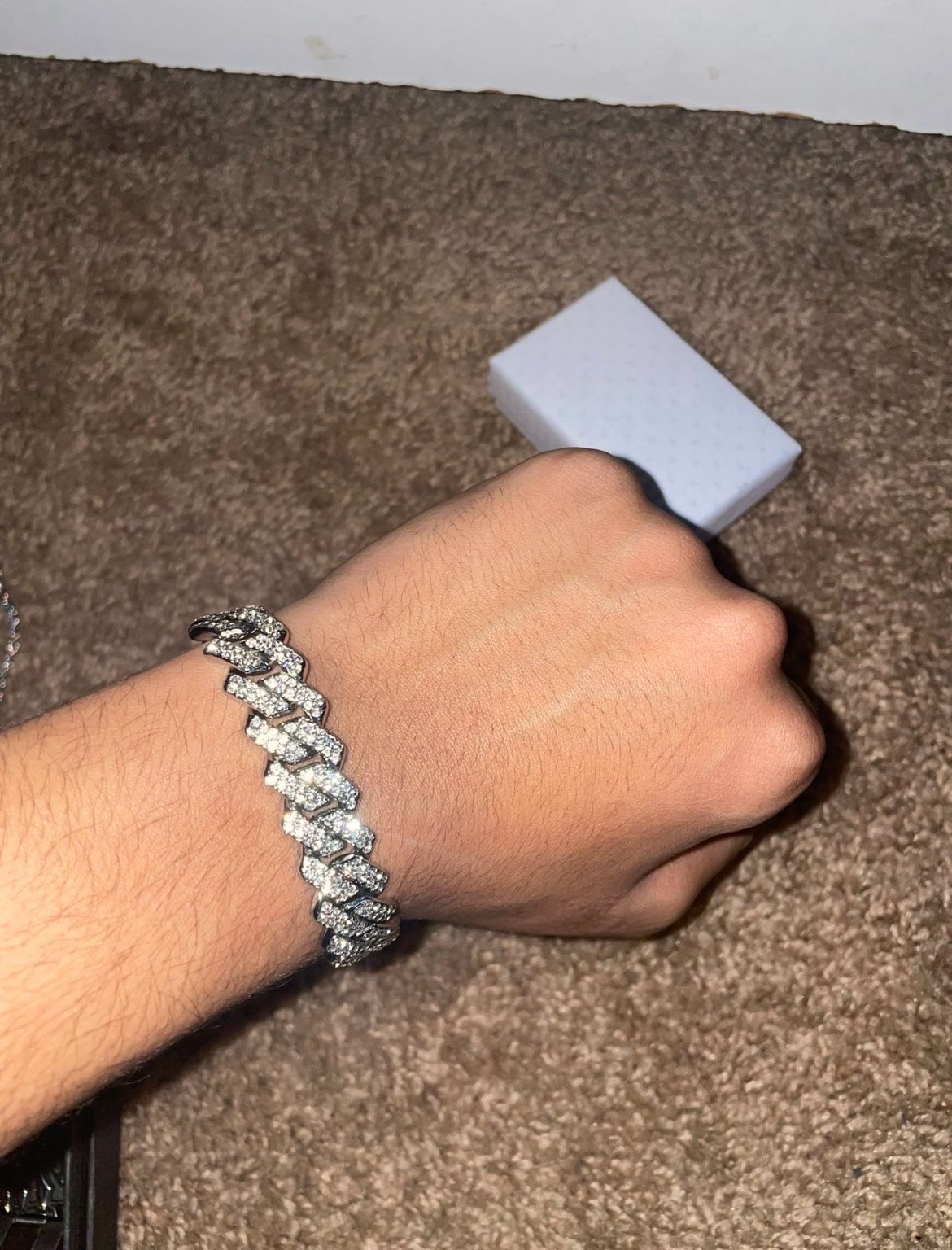 moissanite bracelet