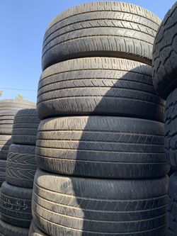 Used tires 245-55-18 goodyear $120 all 4