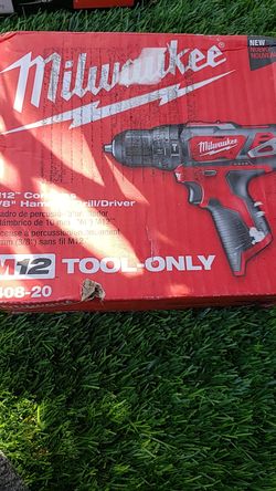 Milwaukee m12 cordless 3/8 hammer drill/driver