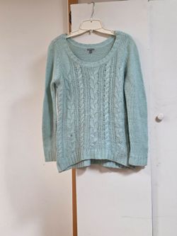 Sea Foam Green Small Sweater