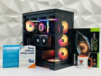 🦊 FOX 34 🦊 FINANCE AVAILABLE 🦊 FOX GAMING PC | RIG | TOWER | INTEL CORE I7-12700KF | NVIDIA RTX 4070 SUPER | 32 GB DDR5 RAM | 1 TB SSD | WINDOWS 11