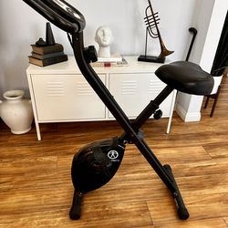Foldable Stationary Bike - almost new