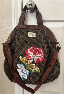 Vintage Y2K Ed Hardy Purse With Rhinestones