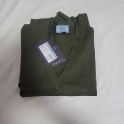 Prada Cardigan Militare