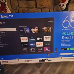 Onn Roku TV 65" Brand New