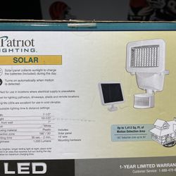 Defiant Outdoor Solar Led Light Motion New 