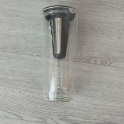 Teavana 16oz Glass Steep Travel