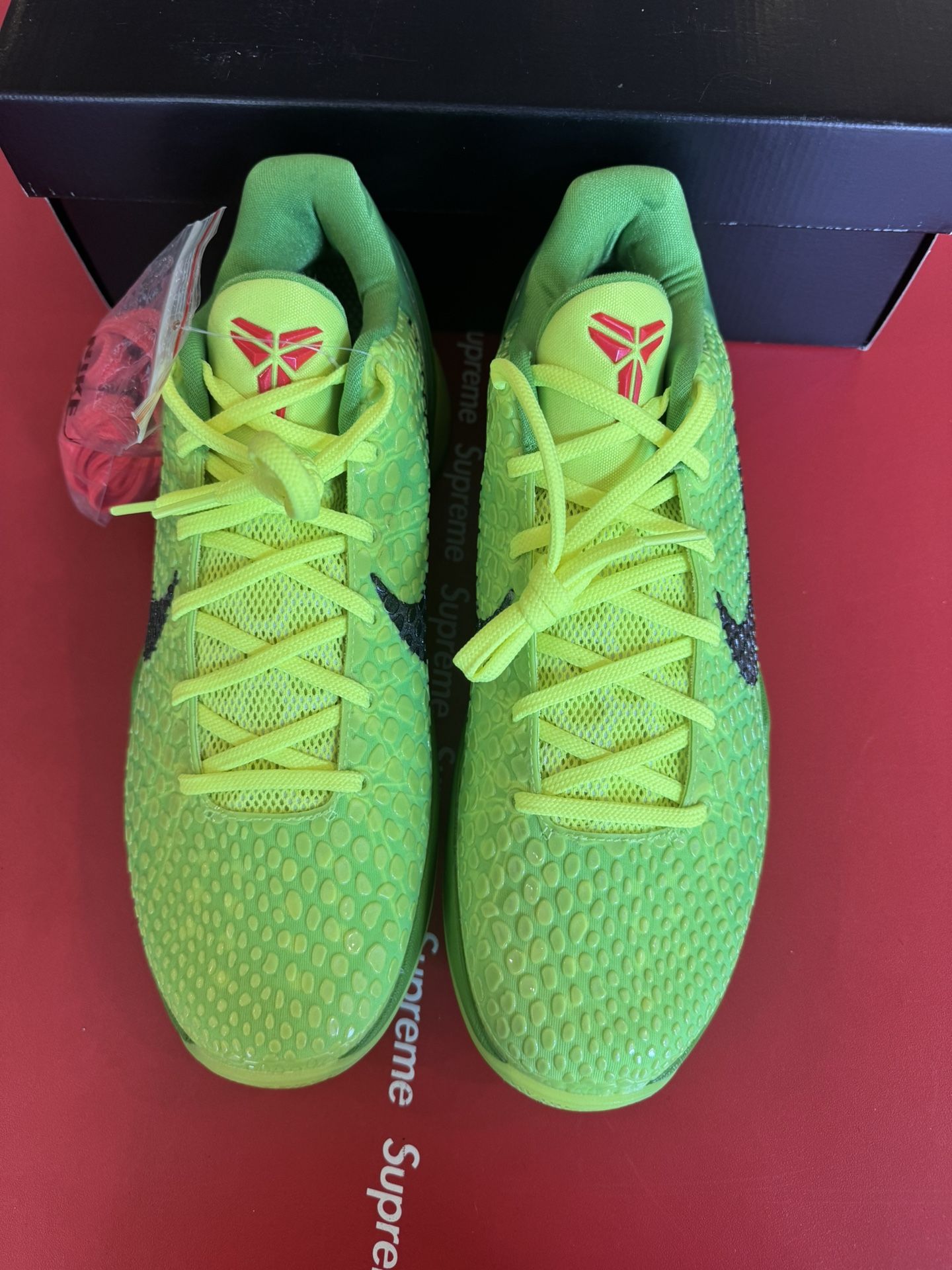 kobe 6 grinches size 10 Nike Vapor Edge Kobe 6 SE Grinch Men main image 4
